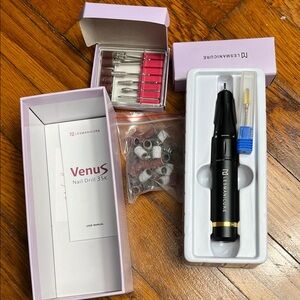 Black Nail Drill Set